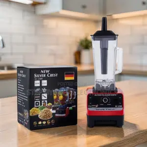 Efficient Blending Silver Crest 2-in-1 Double Cup Blender + Grinder