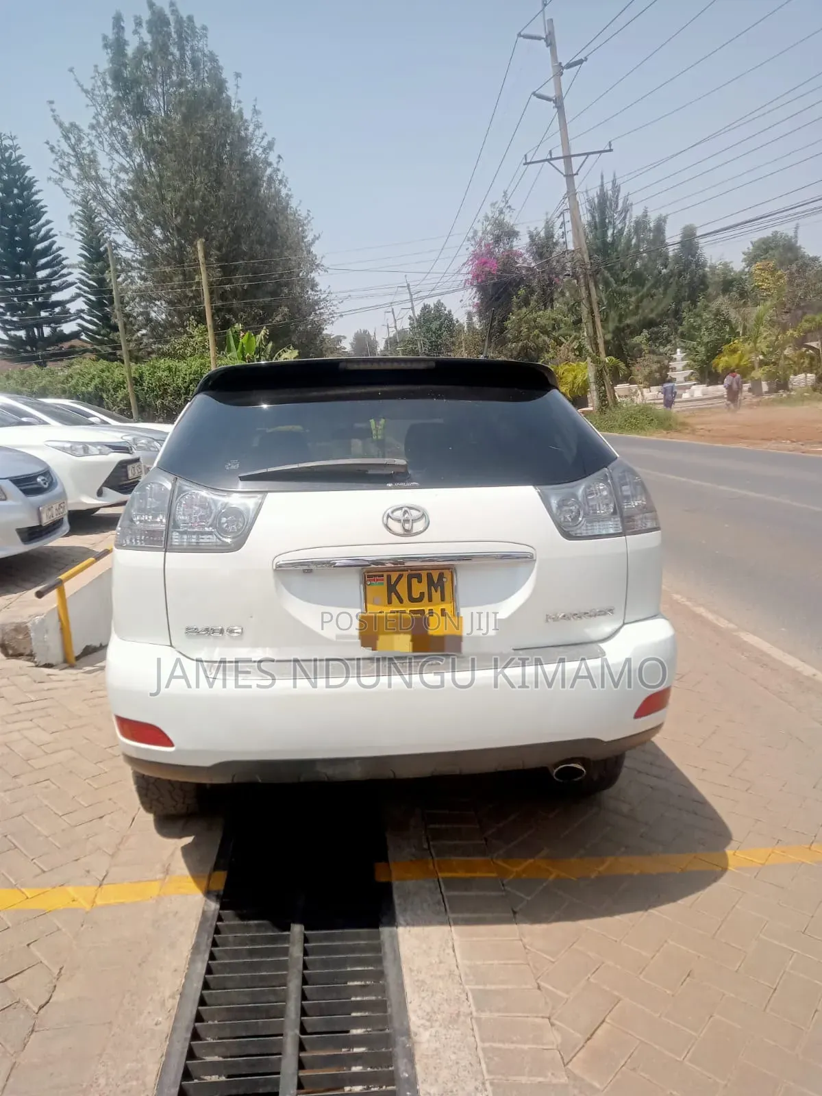 Toyota Harrier 2012 White