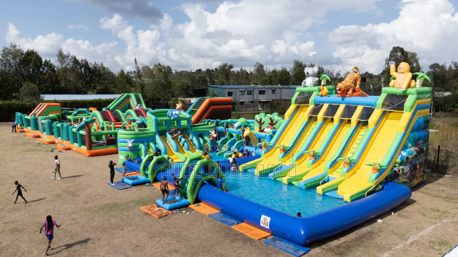 Complete Water Inflatable Amusement Park for Sale