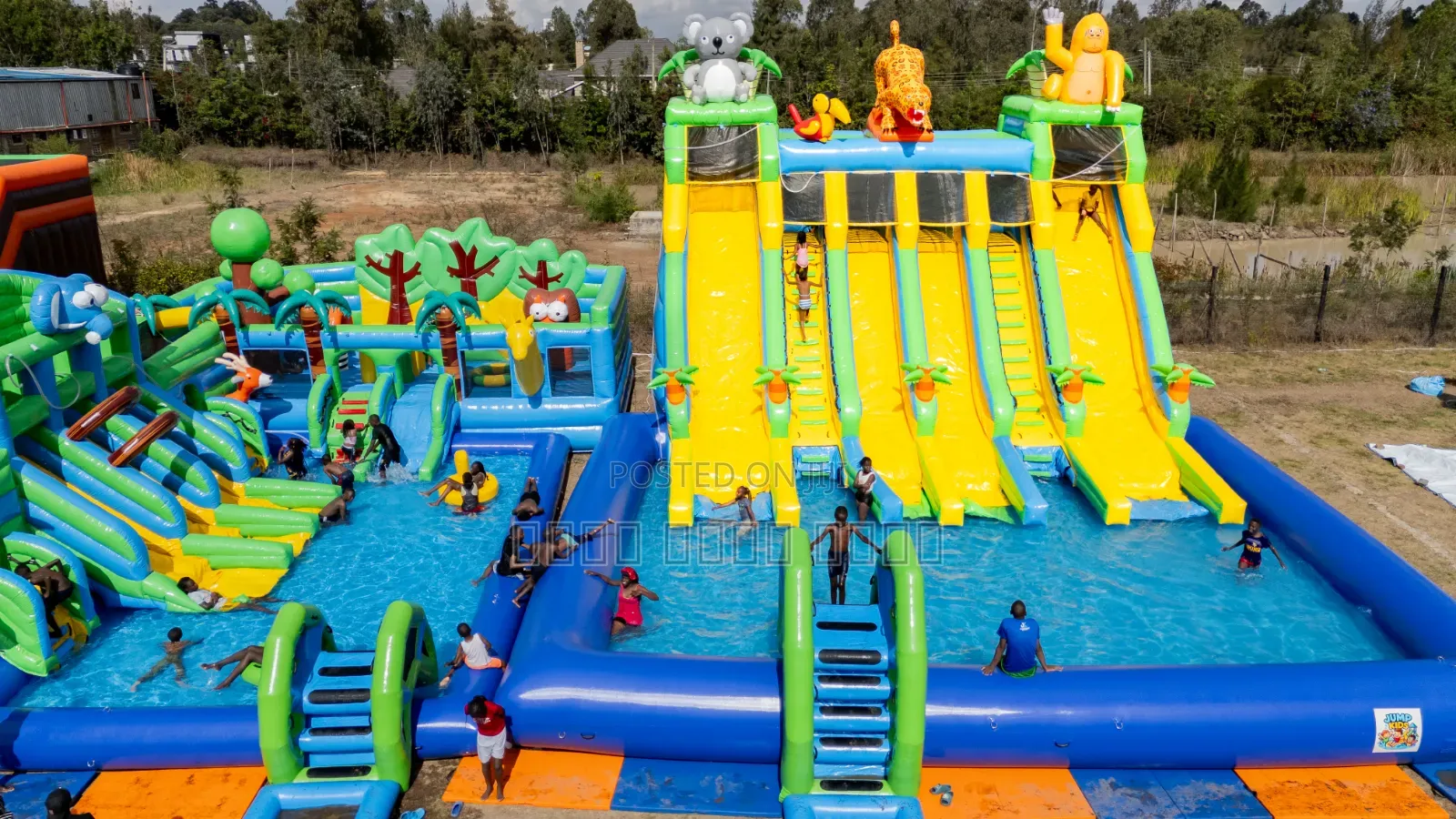 Complete Water Inflatable Amusement Park for Sale