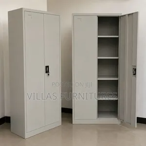 Blocked Double Door File Cabinet