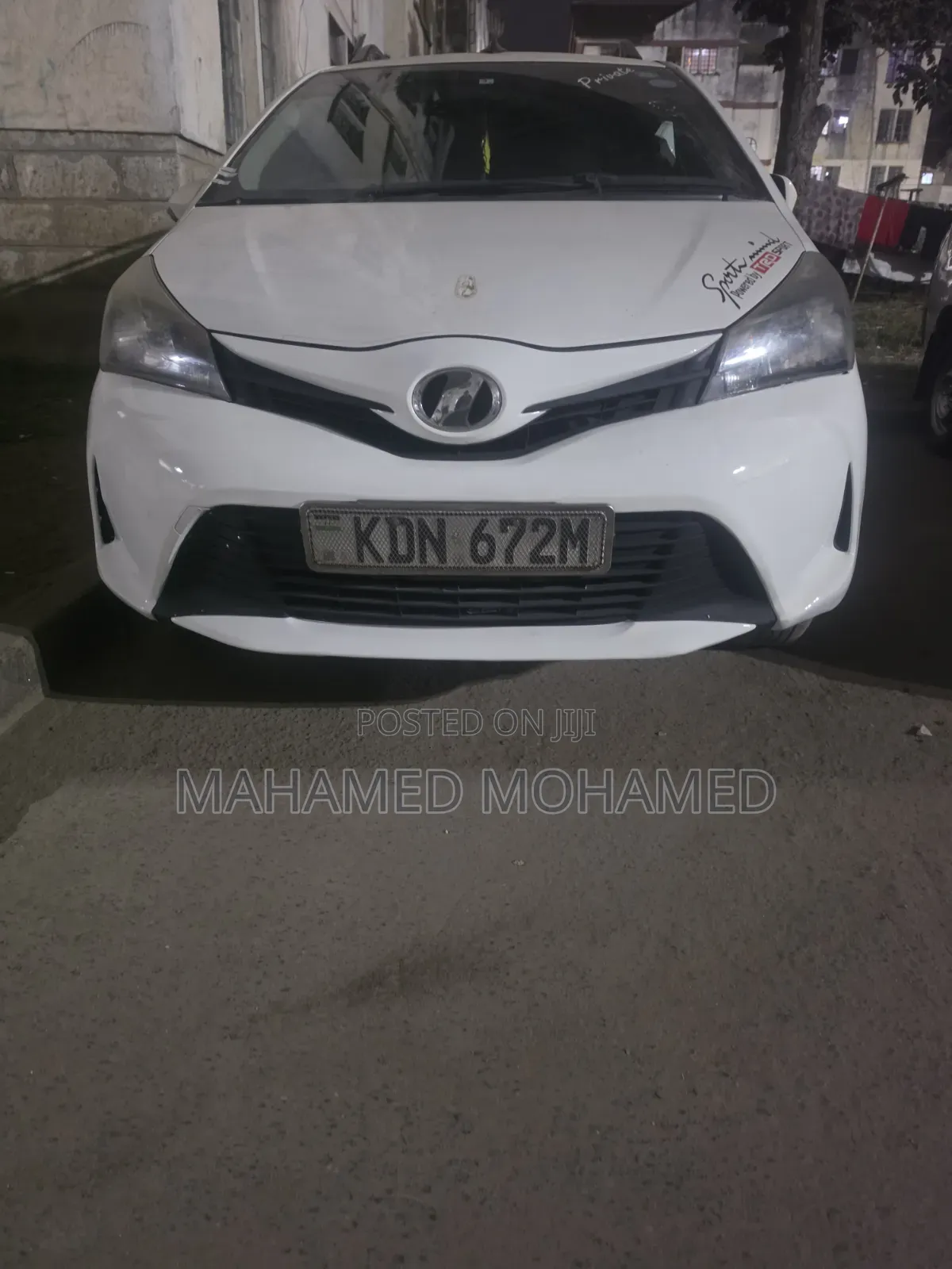 Toyota Vitz 2016 White