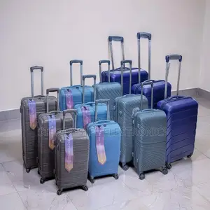 Budget Sale 3 in 1 Unbreakable Rubber Suitcase Briefcase Travel Bags