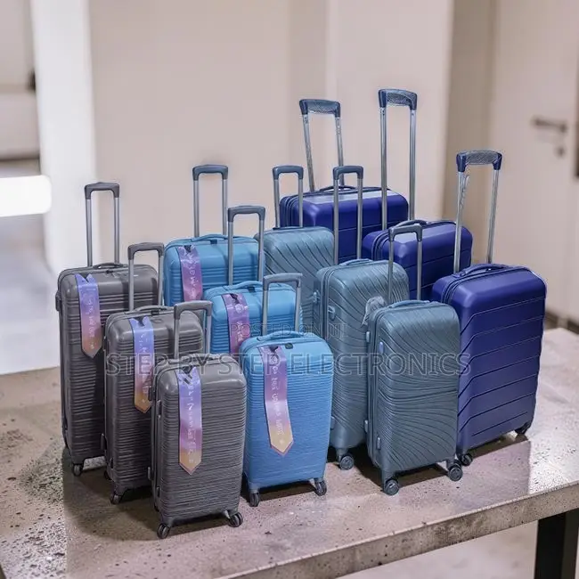 Budget Sale 3 in 1 Unbreakable Rubber Suitcase Briefcase Travel Bags