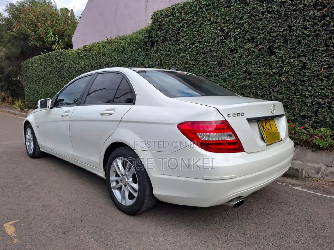 Mercedes-Benz C200 2012 White