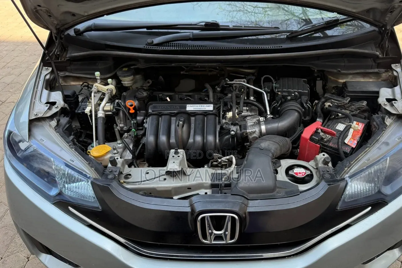 Honda Fit 2015 Silver
