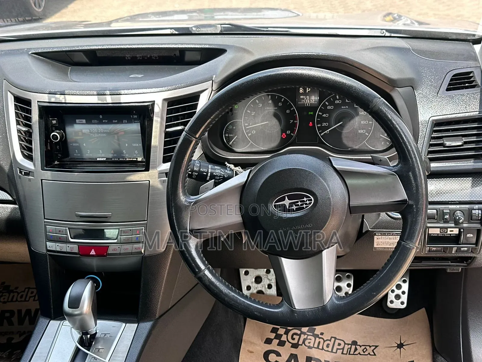 Subaru Legacy 2011 Silver