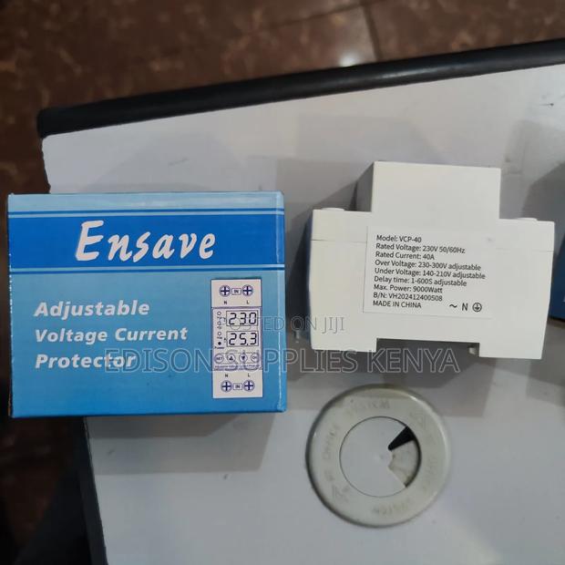 Ensave Voltage Protector 40amps Adjustable Current Surge 40A AVS - thumbnail 2