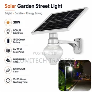 Peach Solar Garden Wall Light