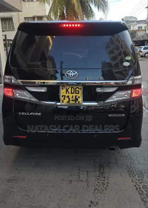 Toyota Vellfire 2015 Black
