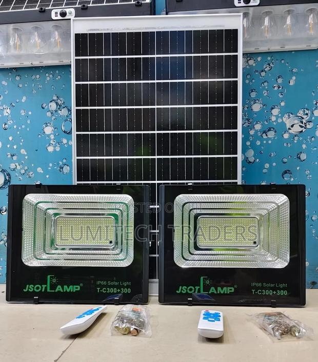 Jsot TC 300W+ 300W Solar Floodlights