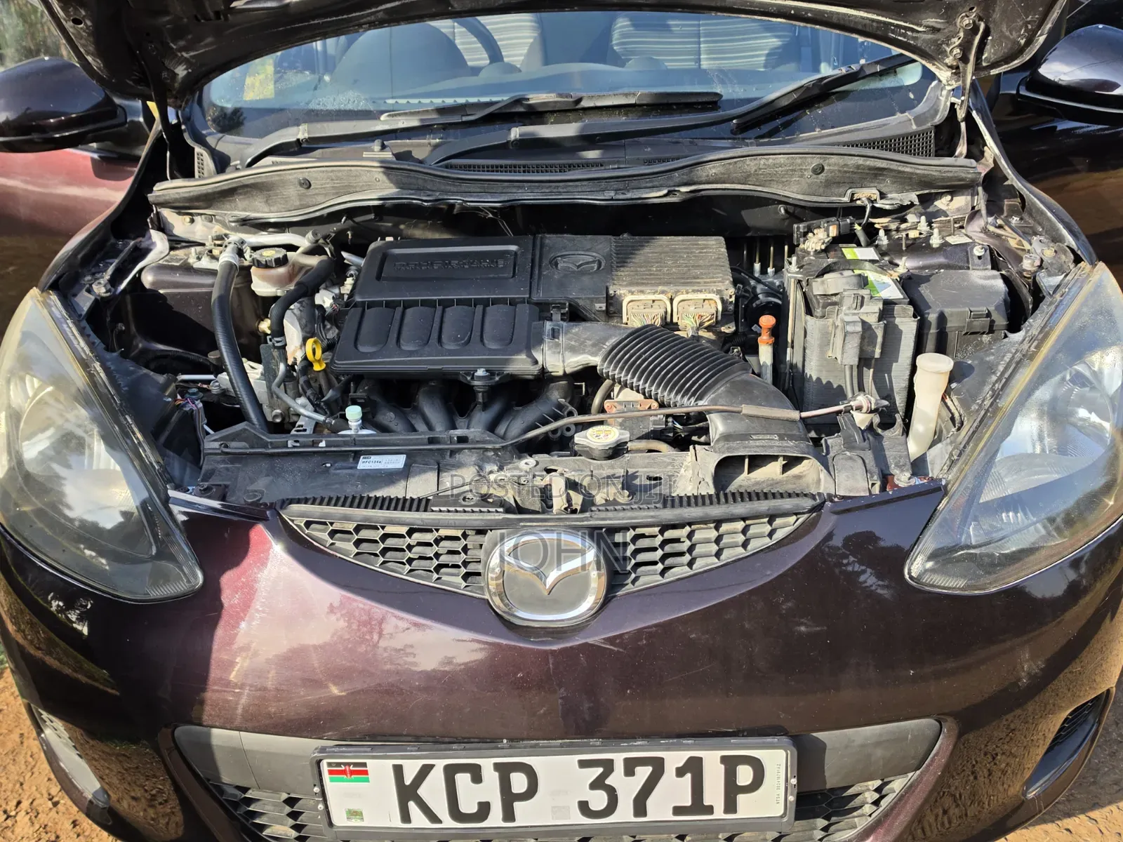 Mazda Demio 2011 Maroon