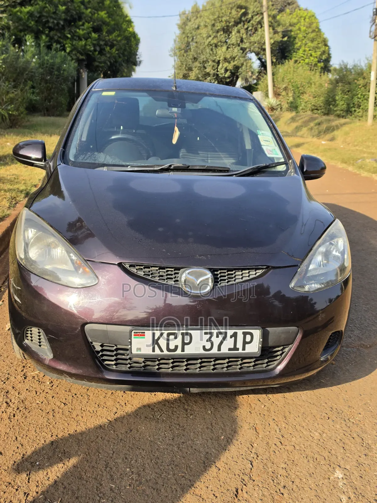 Mazda Demio 2011 Maroon