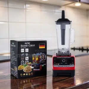 Multi-Purpose Compact Silver Crest 2-in-1 Double Cup Blender + Grinder