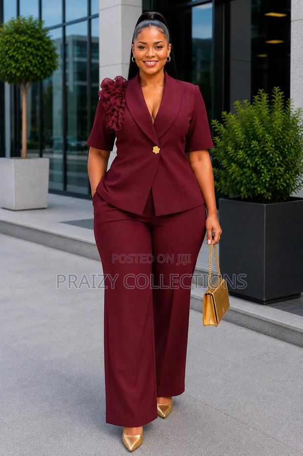 2Pc Official Ladies Trouser Suit