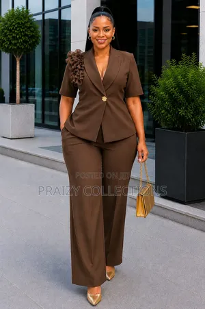 2Pc Official Ladies Trouser Suit