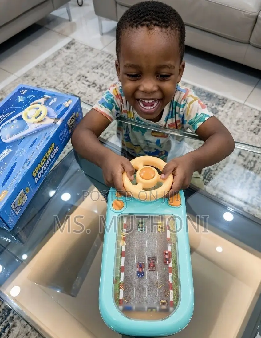 Toddler Simulated Driving Console With