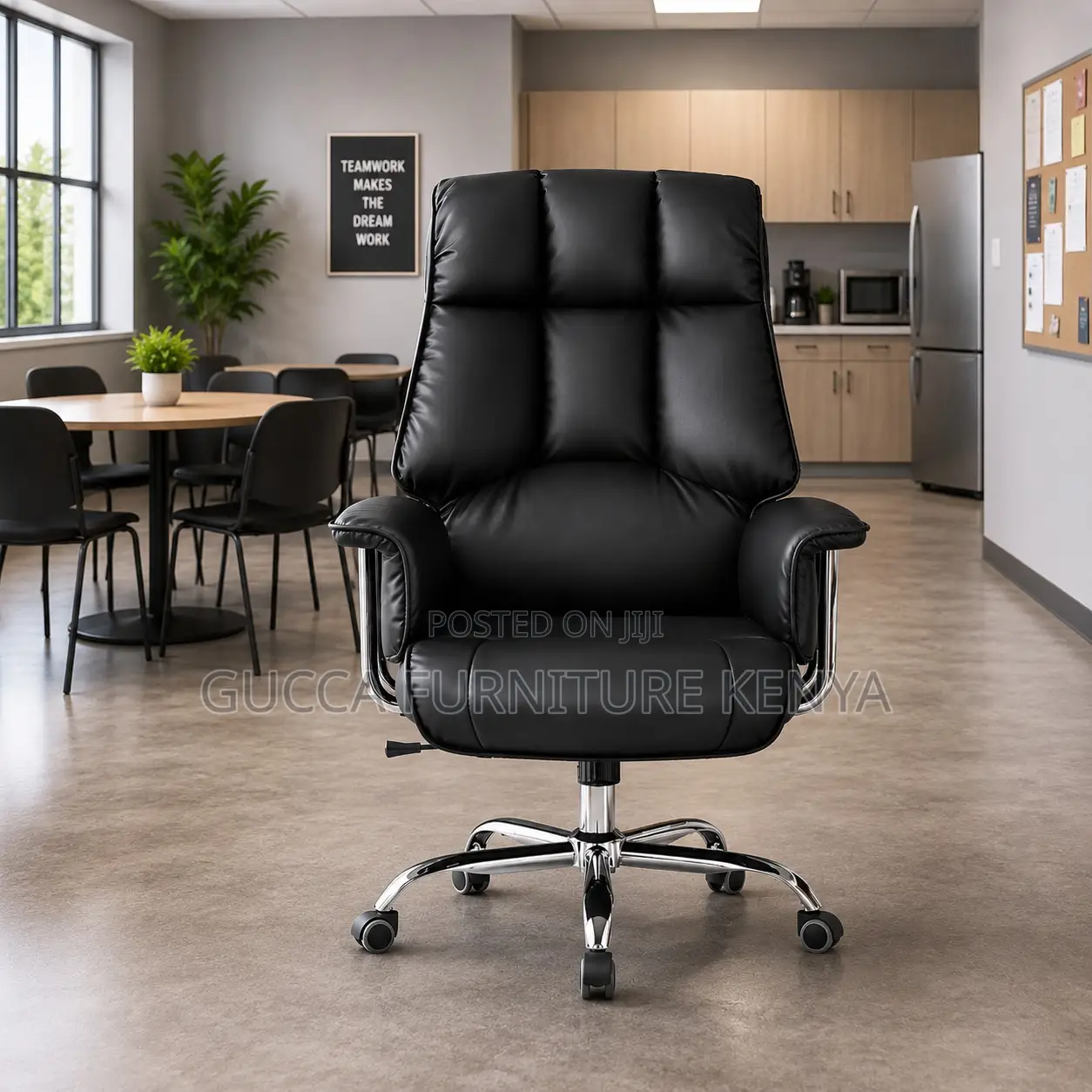 Leather Executive Conference Seat.