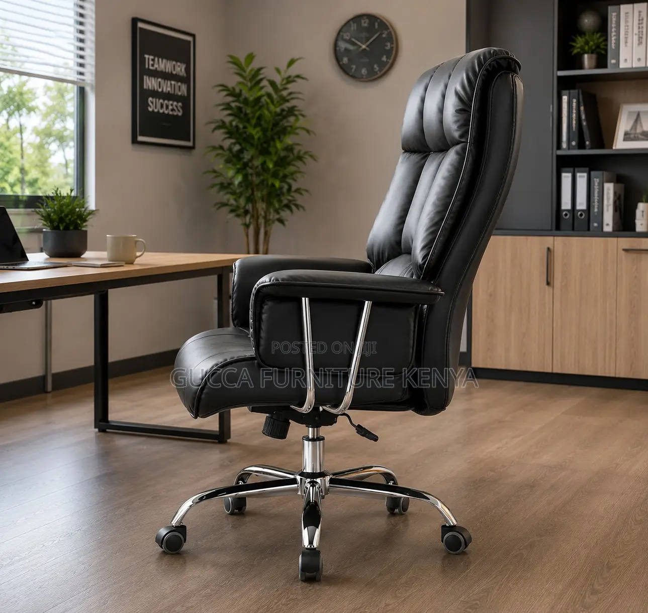 Leather Executive Conference Seat.