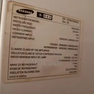 Samsung Side-by-Side Refrigerator for Sale