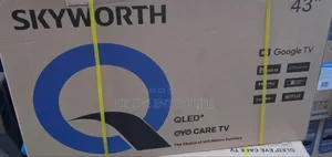 Skyworth 43" QLED Smart Google TV – Dolby Audio Bluetooth