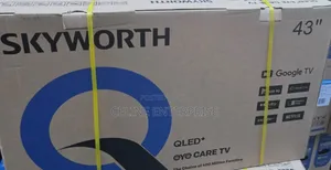 Skyworth 43" QLED Smart Google TV – Dolby Audio Bluetooth