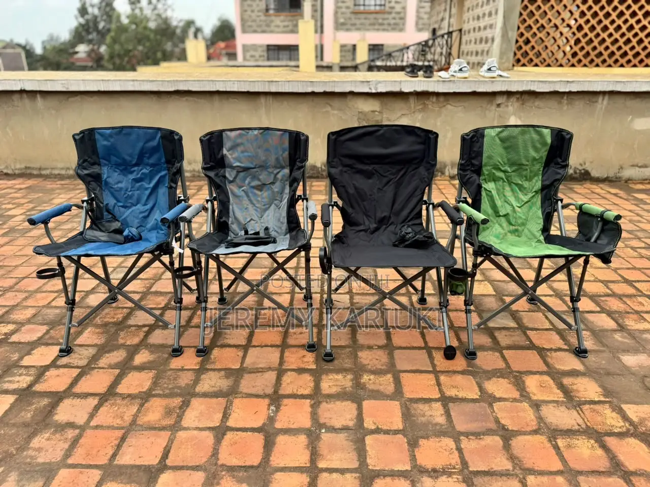 ENAVANT Heavy Duty Foldable Camping Chairs