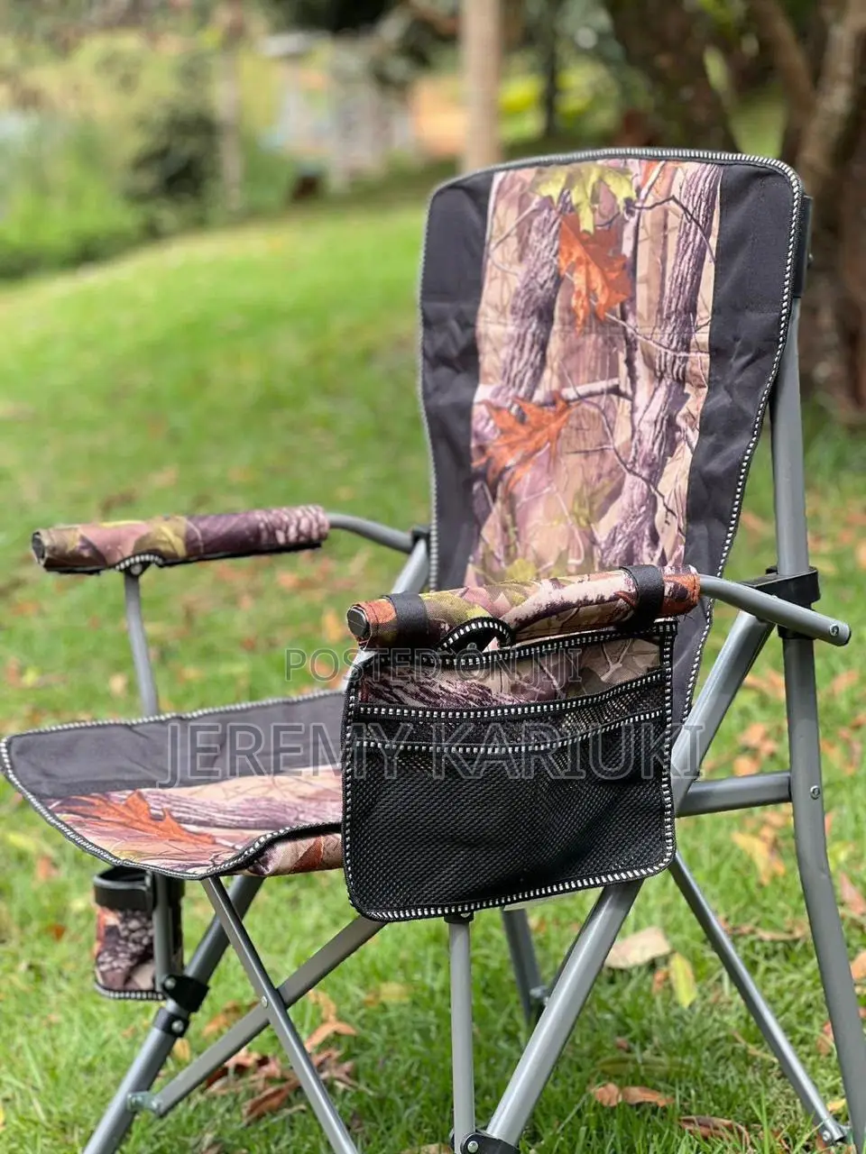 ENAVANT Heavy Duty Foldable Camping Chairs