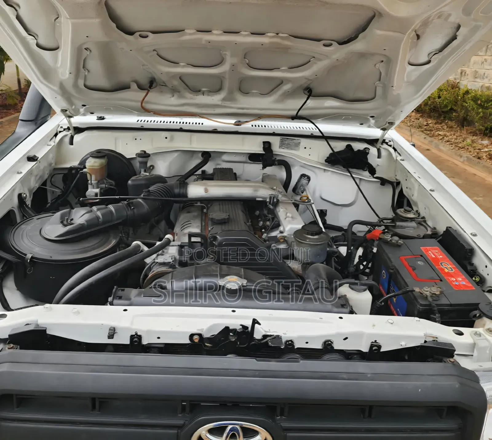 Toyota Land Cruiser 79 Series 2012 White