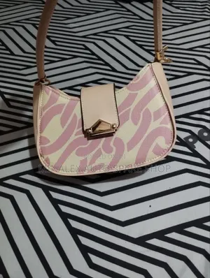 Pink Scroll Bag