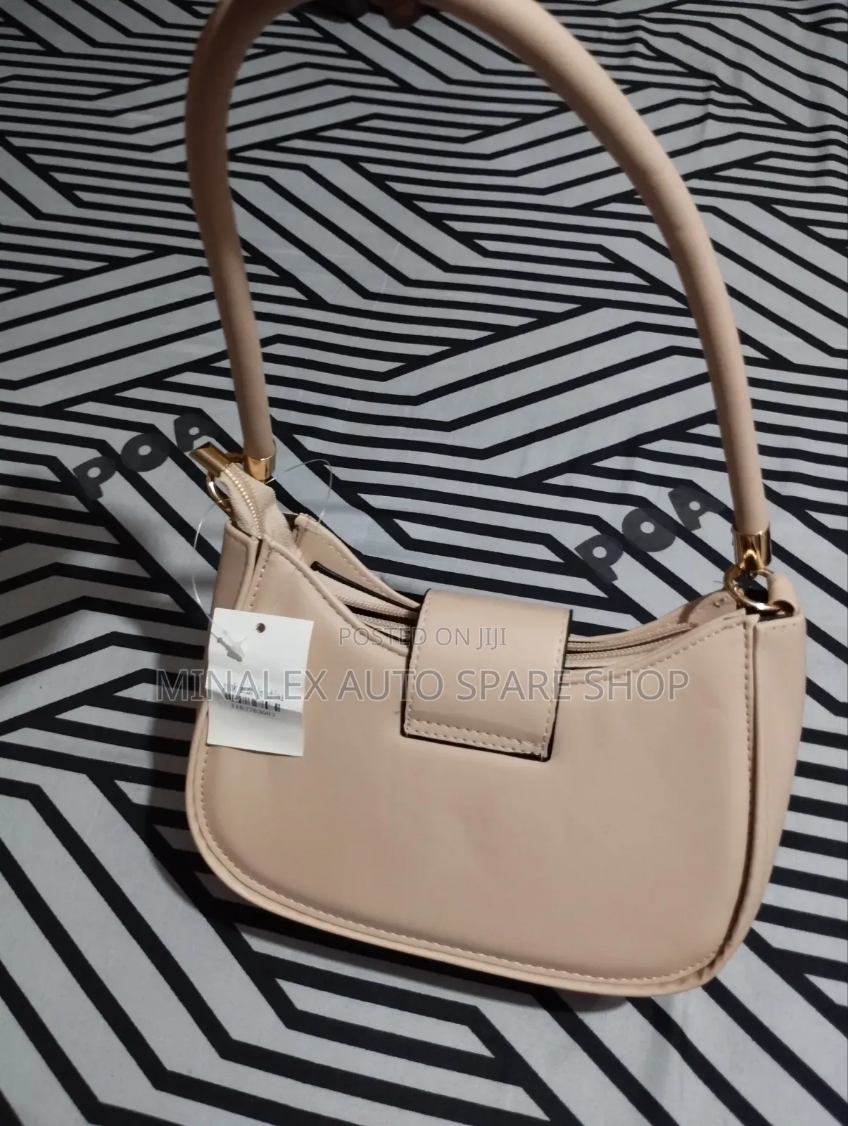 Pink Scroll Bag
