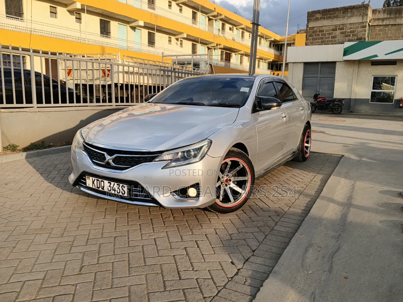 Toyota Mark X 2016 Silver