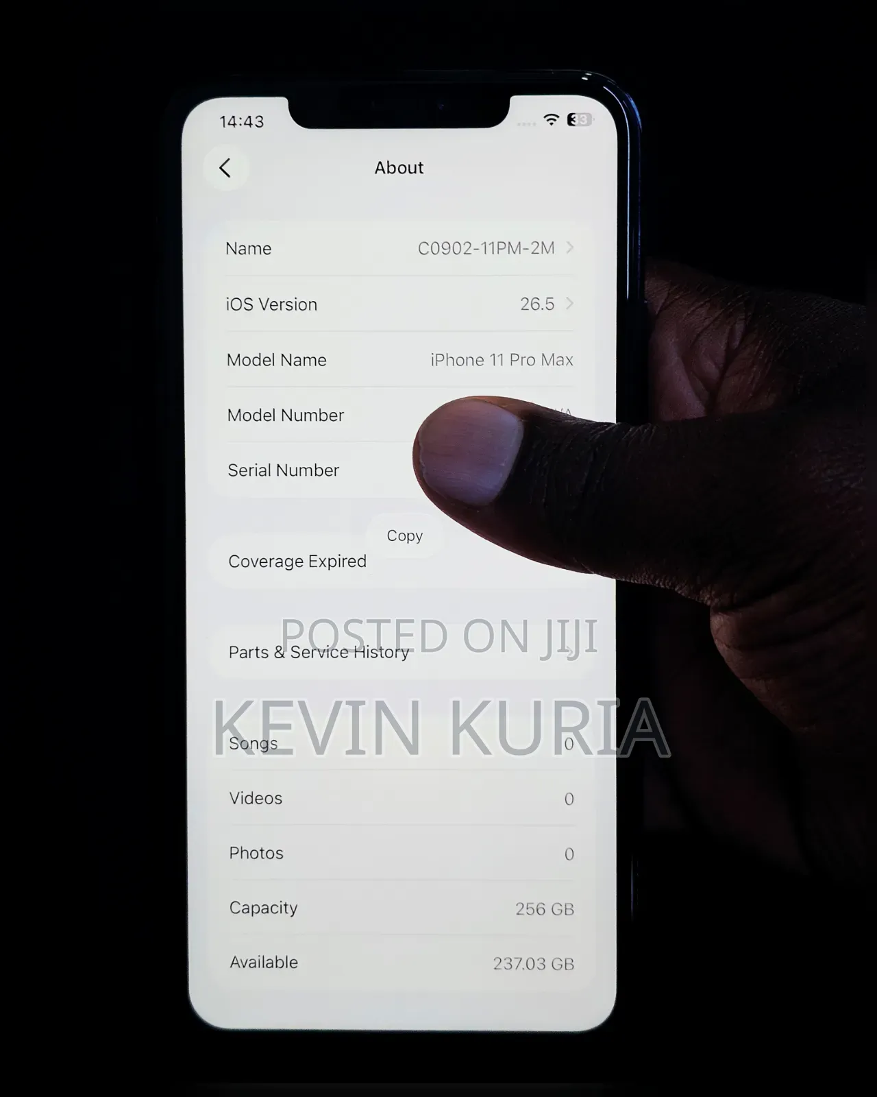 Apple iPhone 11 Pro Max 256 GB Green