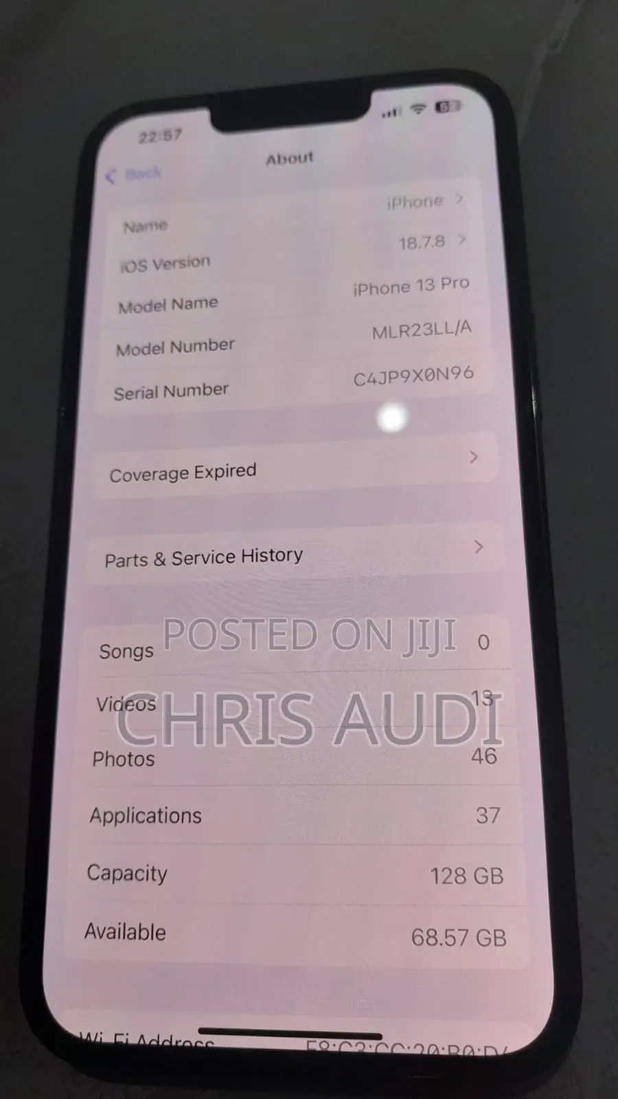 Apple iPhone 13 Pro 128 GB Gray