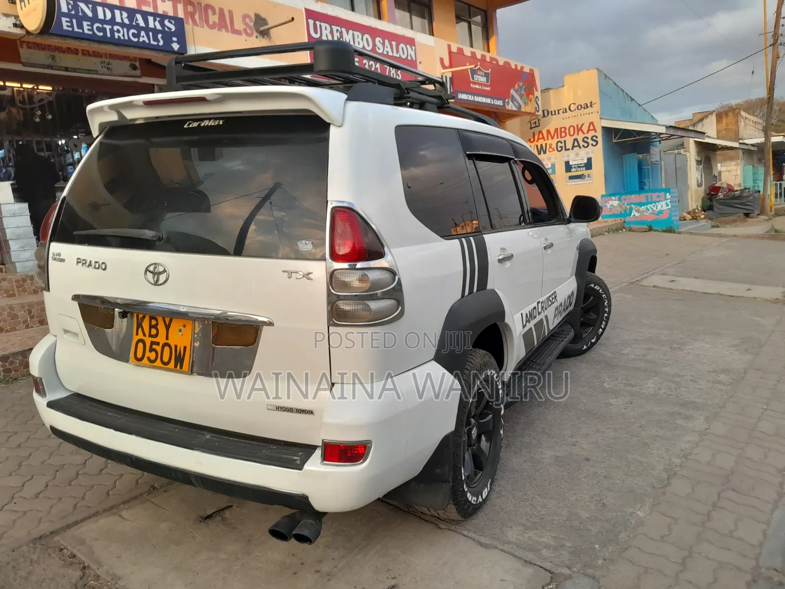 Toyota Land Cruiser 2007 White