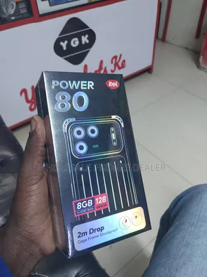 New Itel Power 80 128 GB Black