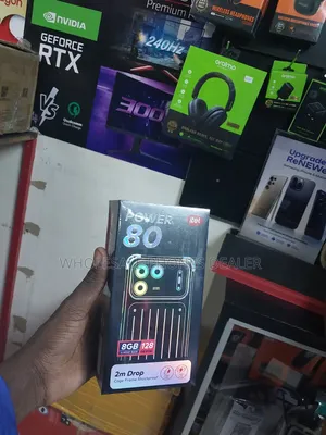 New Itel Power 80 128 GB Black