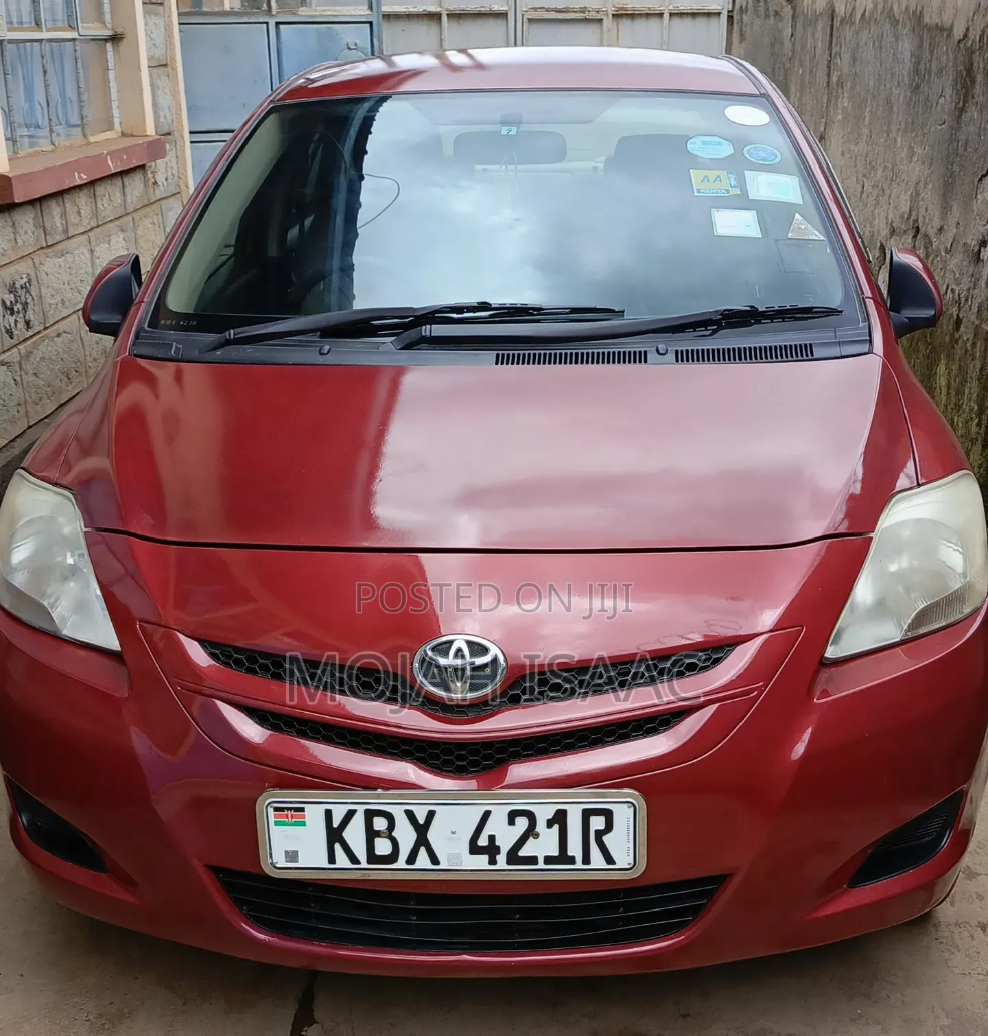 Toyota Belta 2006 Red