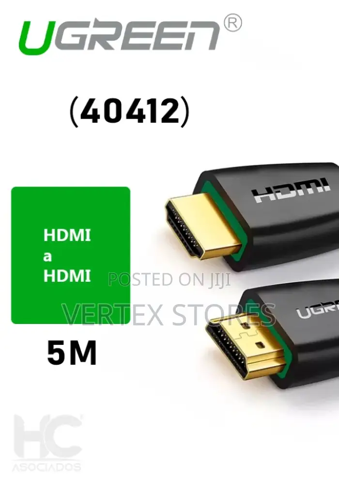 UGREEN HD104 HDMI 4K Cable Male to Male 1m - Black