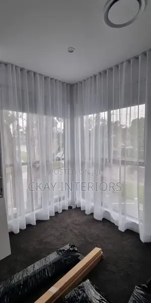 Let Your Space Shine Through Elegant Sheers.