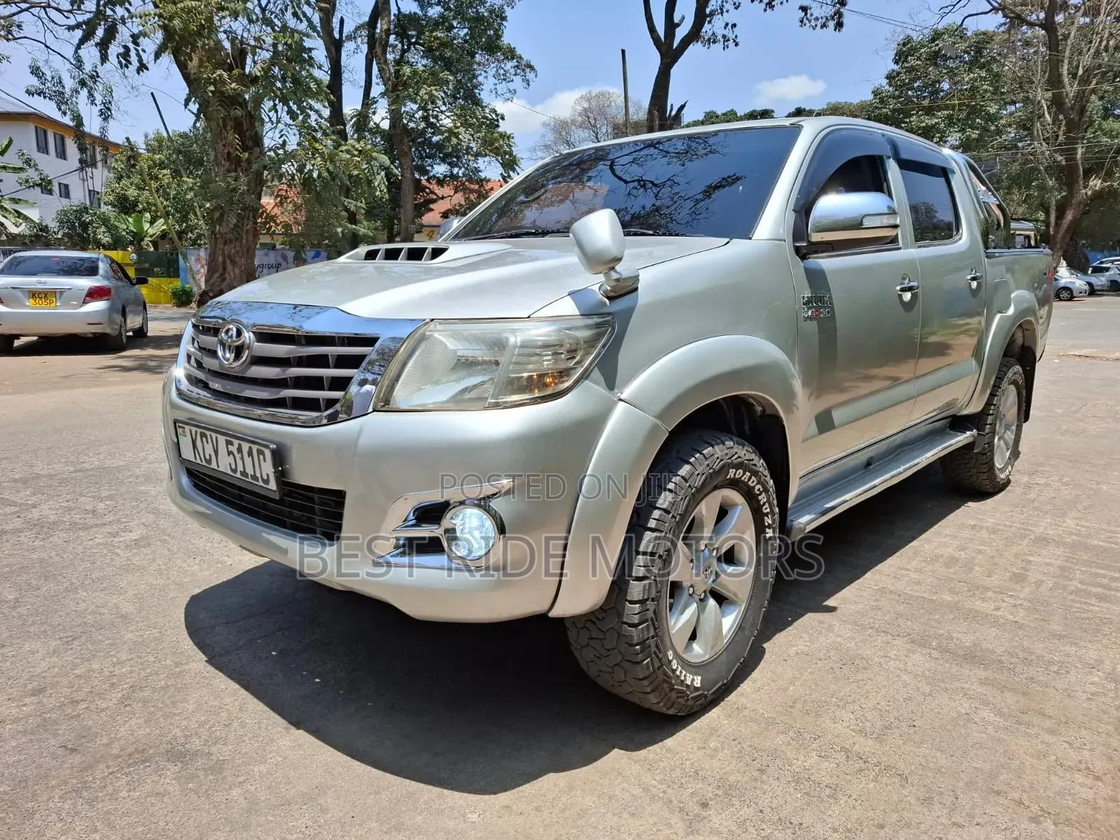 Toyota Hilux 3.0 D-4D 4x4 2013 Silver
