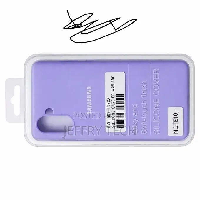 Samsung Galaxy Note10plus Silicone Cover