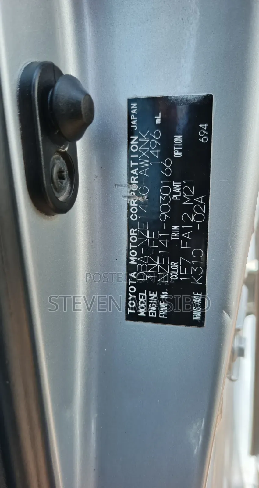 Toyota Corolla Fielder 1.5 Petrol FWD 2008 Silver