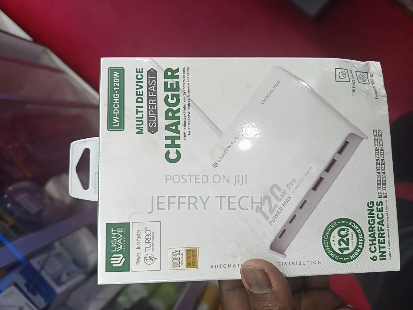 Lightwave 120W Super Fast Universal Charger (LW-DCHG-120W)