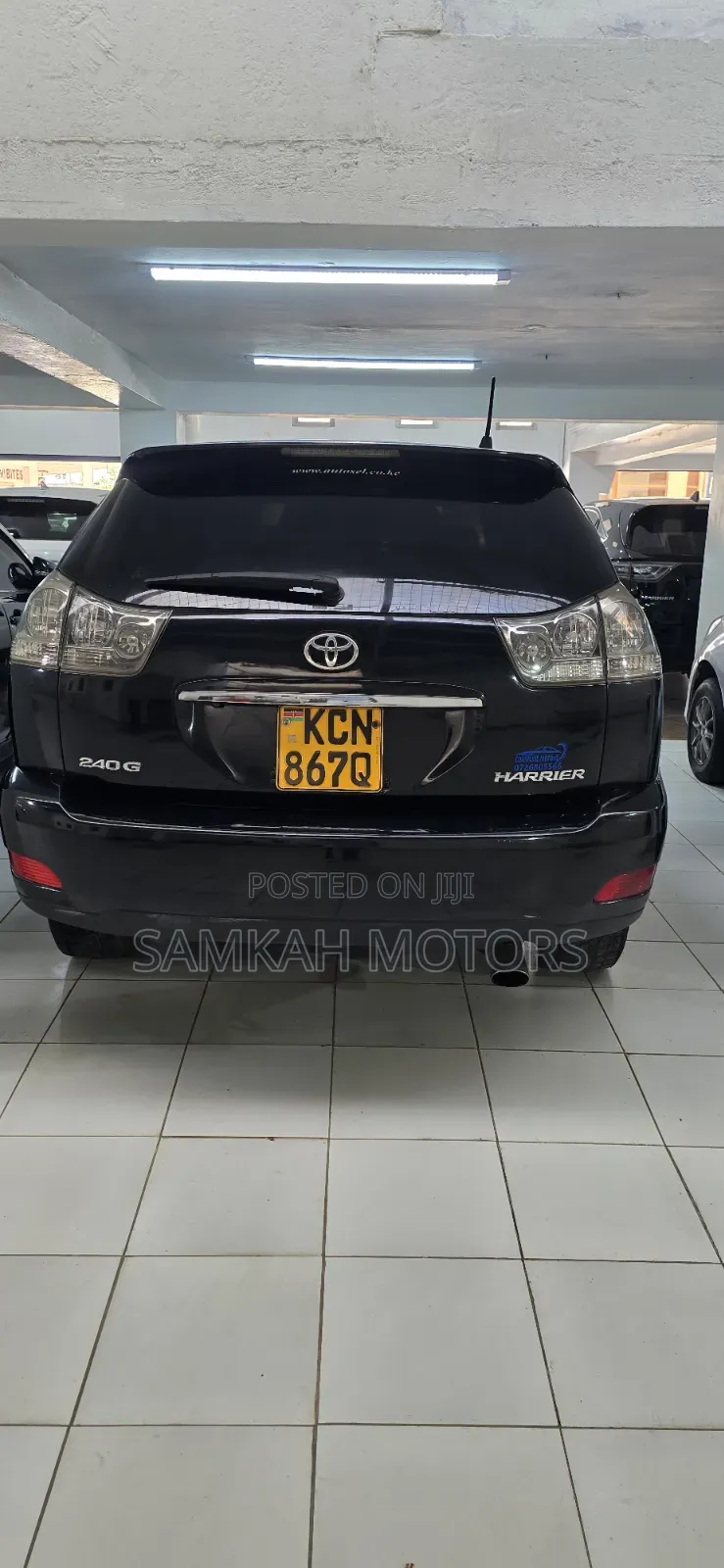 Toyota Harrier 2010 Black