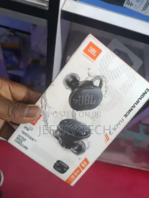 JBL Endurance Race 2 Noise Cancelling Earbuds-Black