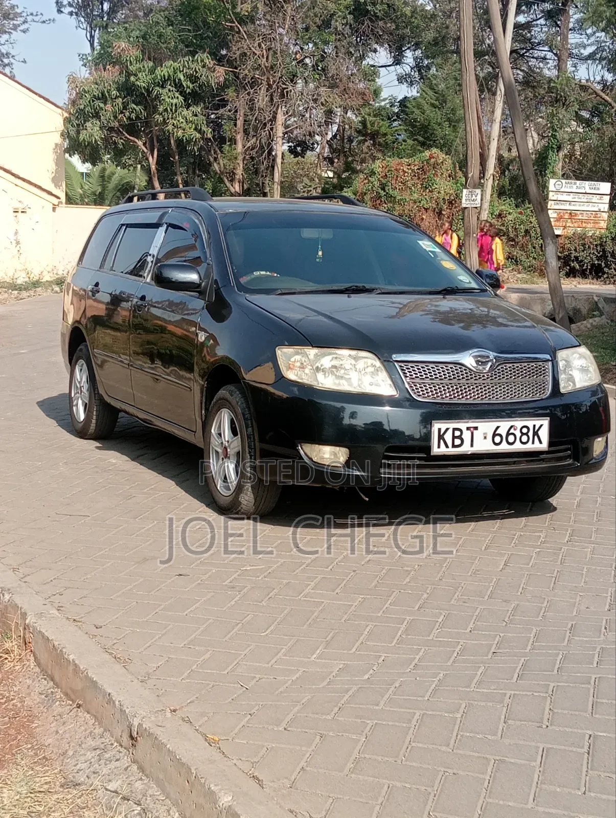 Toyota Corolla Fielder 2005 Black