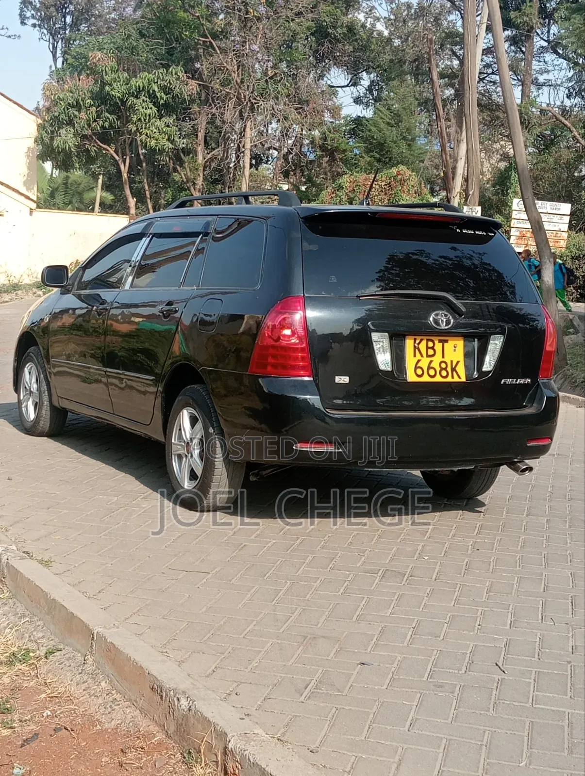 Toyota Corolla Fielder 2005 Black