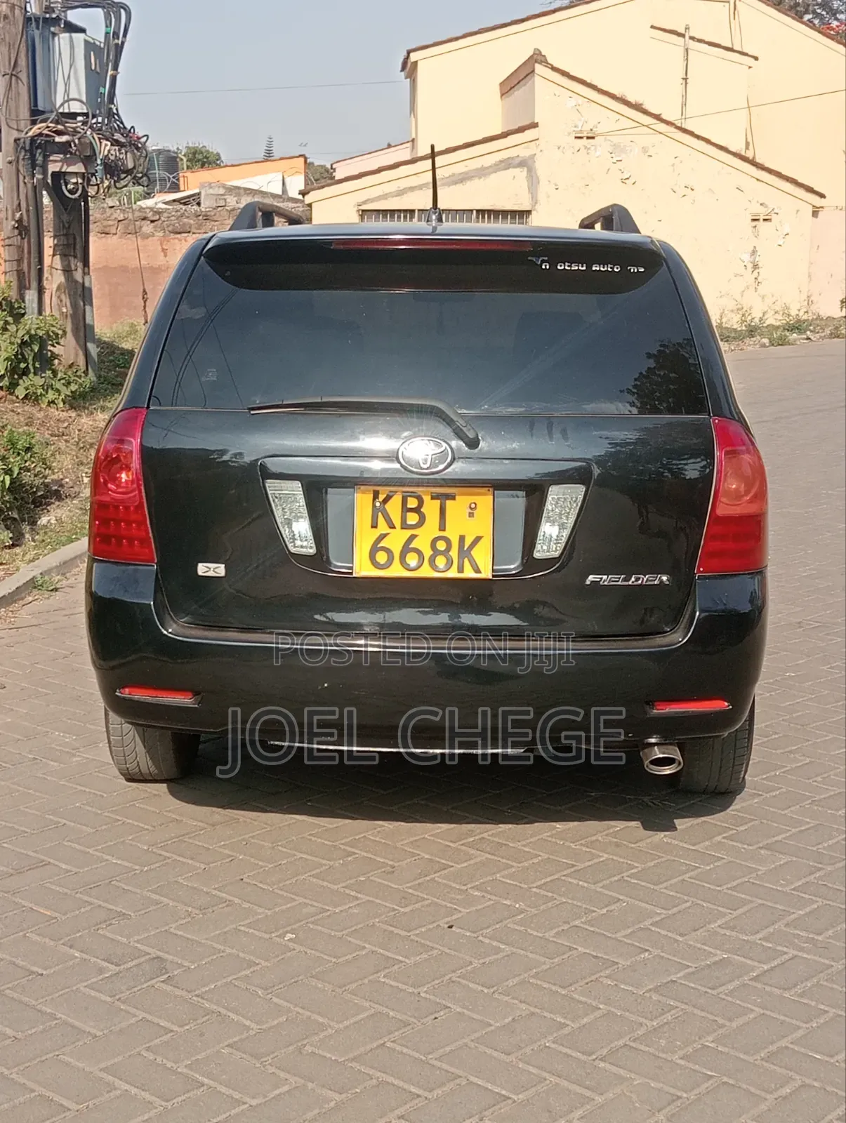 Toyota Corolla Fielder 2005 Black