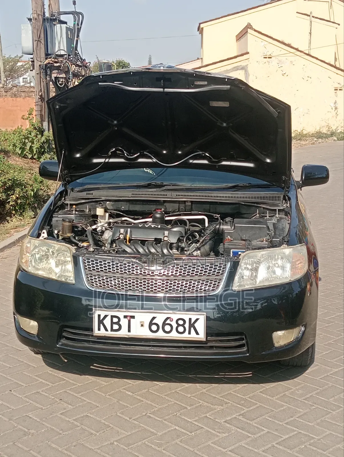 Toyota Corolla Fielder 2005 Black